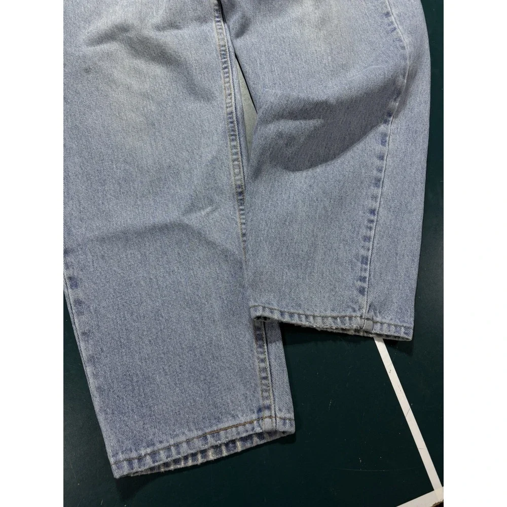 Vintage Levis 560 Jeans Mens 32x29 Blue Light Wash Loose Fit Tapered Leg USA 90s
